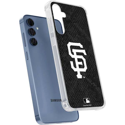 MLB San Francisco Giants Dark Wash Galaxy A35 5G Clear Case